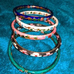 Bundle of Bangle Bracelets (Set of 5)